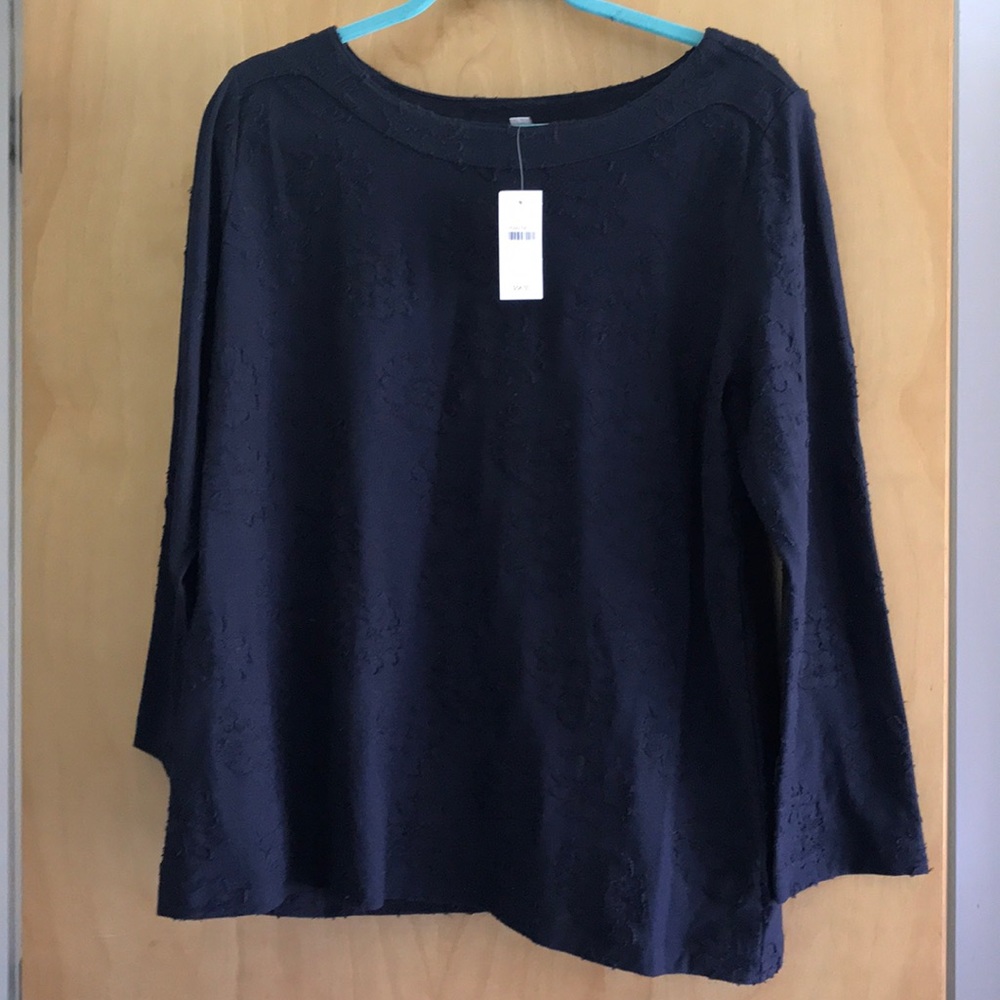 Soft Loft long sleeved tee with floral design